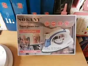 Sokany Portable Foldable Travel Steam Iron - 700 Watt