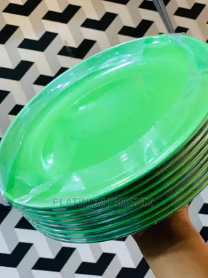 Unbreakable Round Flat Plates
