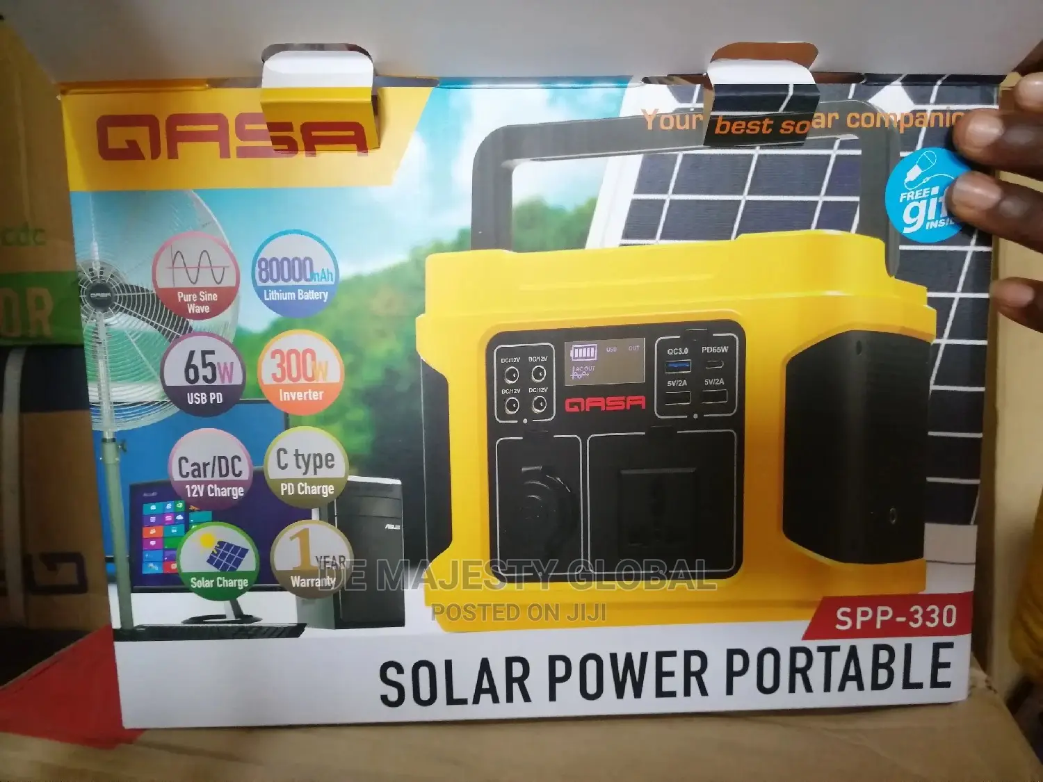 Lithium Battery Qasa Solar Generator