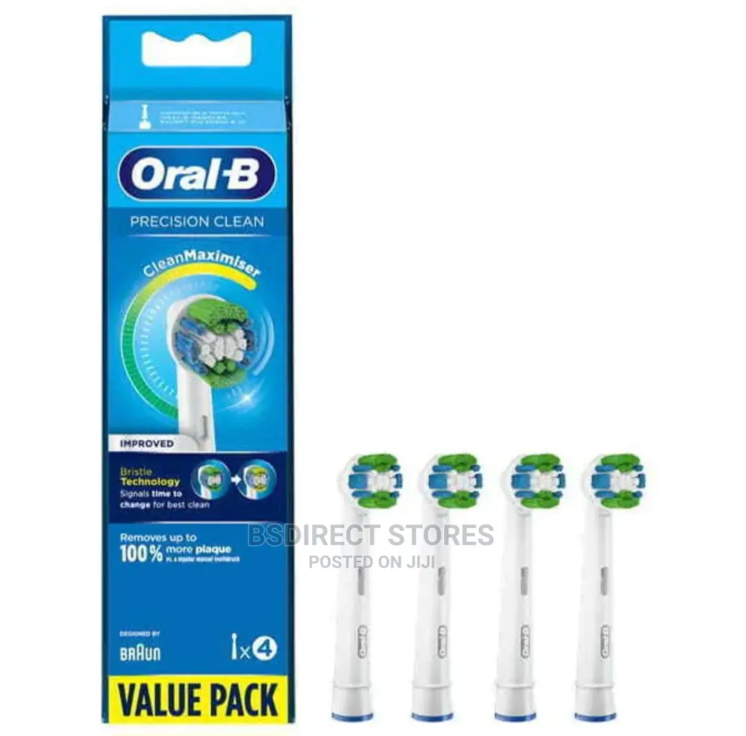 Oral-B Precision Clean Replacement Toothbrush 4 Head