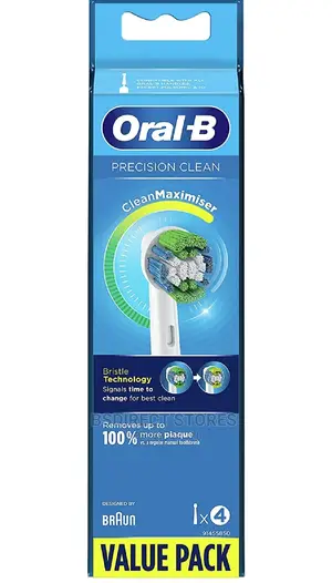 Oral-B Precision Clean Replacement Toothbrush 4 Head
