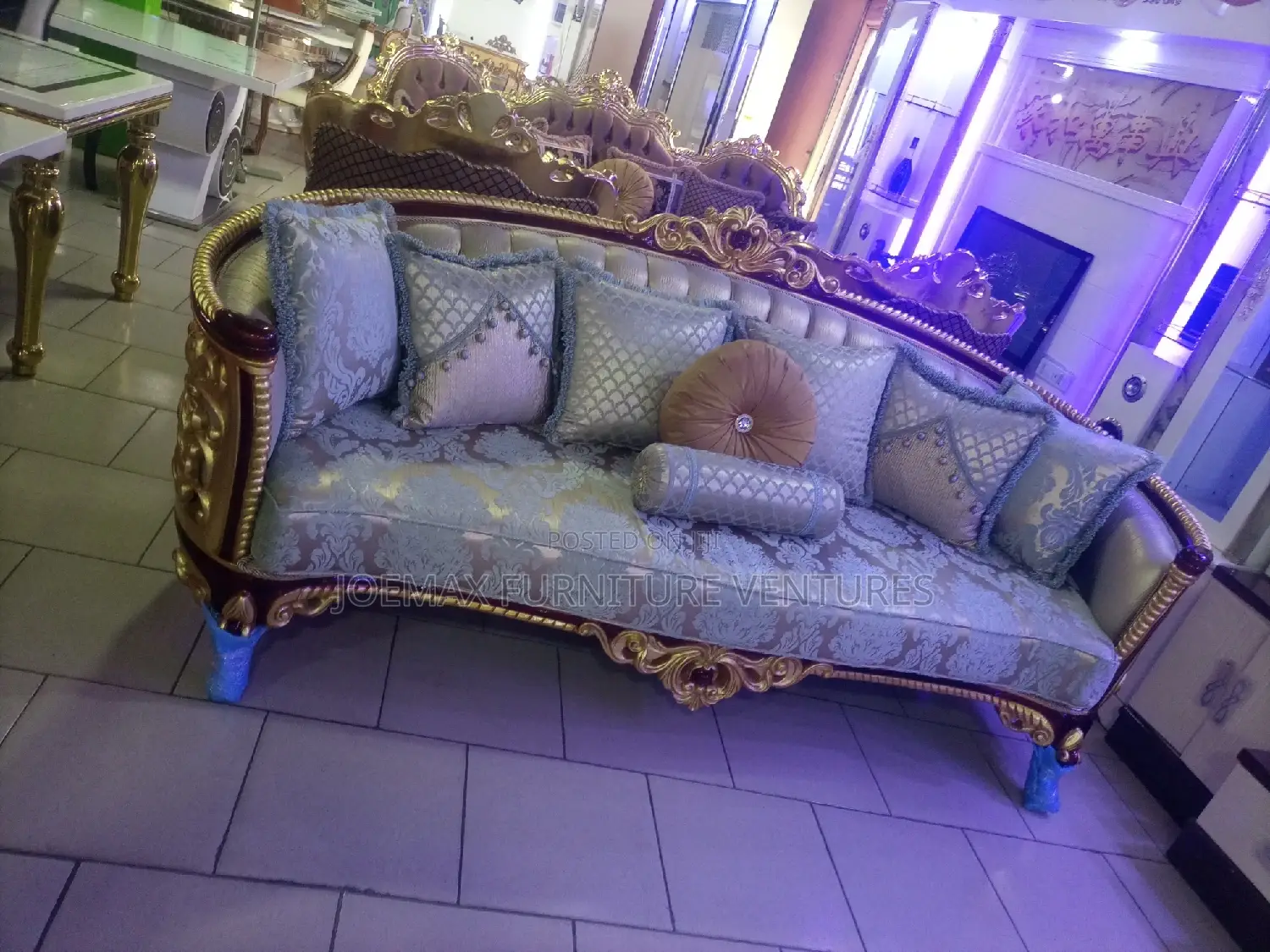 Modern Royal 8 Seaters Sofa Chairs.