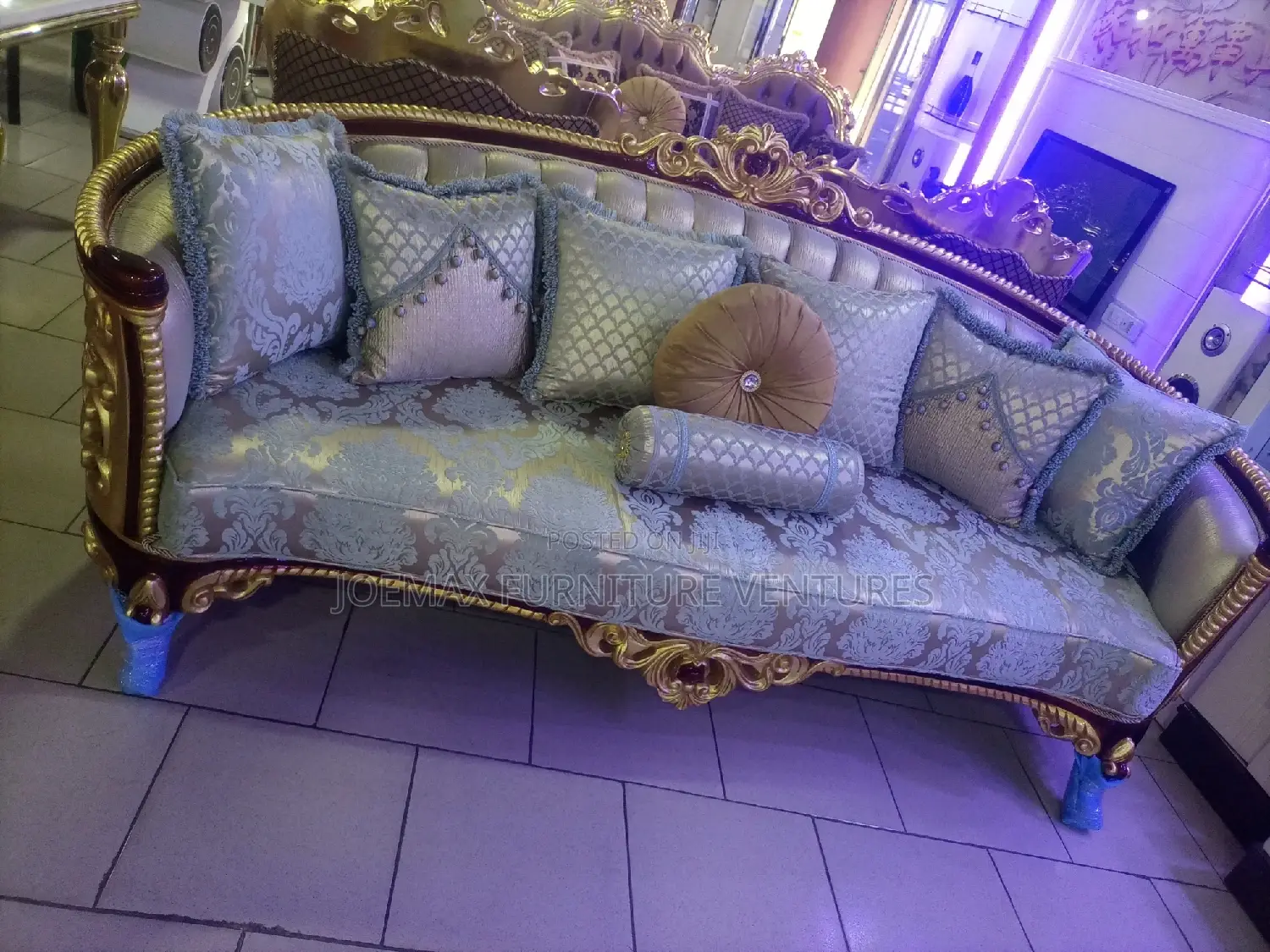 Modern Royal 8 Seaters Sofa Chairs.