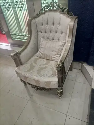 Quality 8 Seater Living Room Fabric Made Sofa Chair.