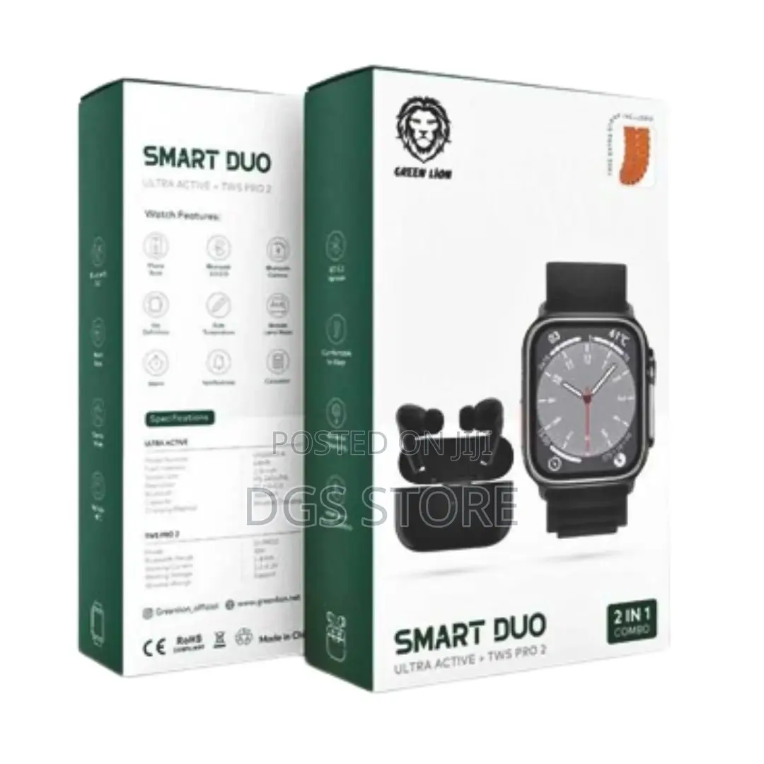 Green Lion Smart Duo 2in1 Ultra Active+ TWS Pro 2 Combo