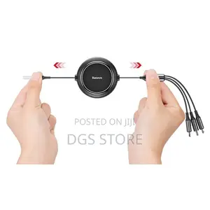Baseus Golden Loop 3in1 Elastic Data Cable