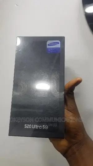 New Samsung Galaxy S20+ 5G 128 GB Black