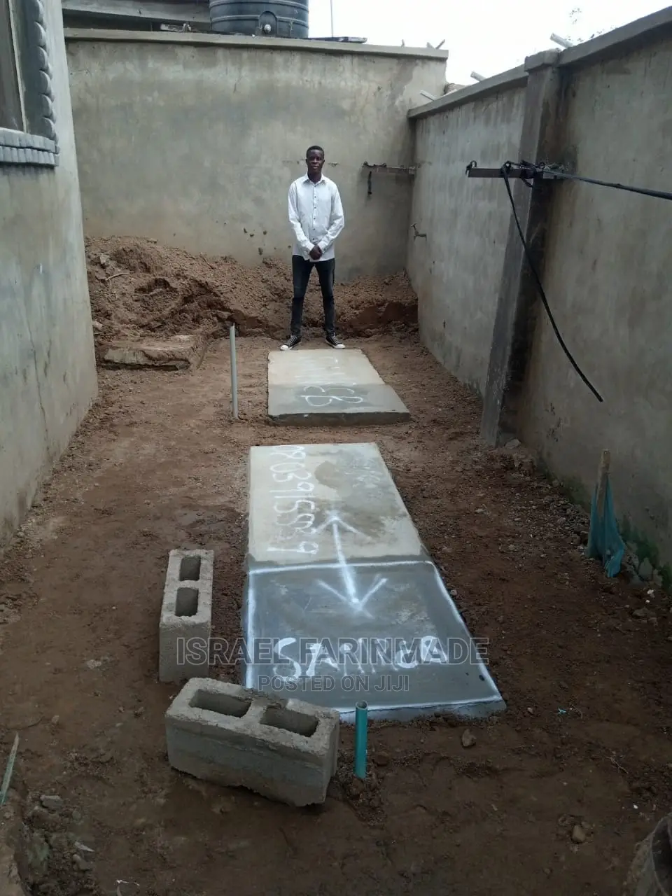 Biodigester Toilet Sewage System