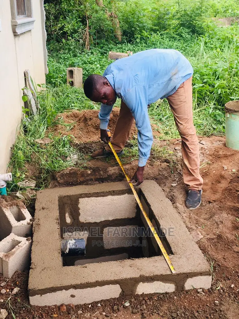 Biodigester Toilet Sewage System