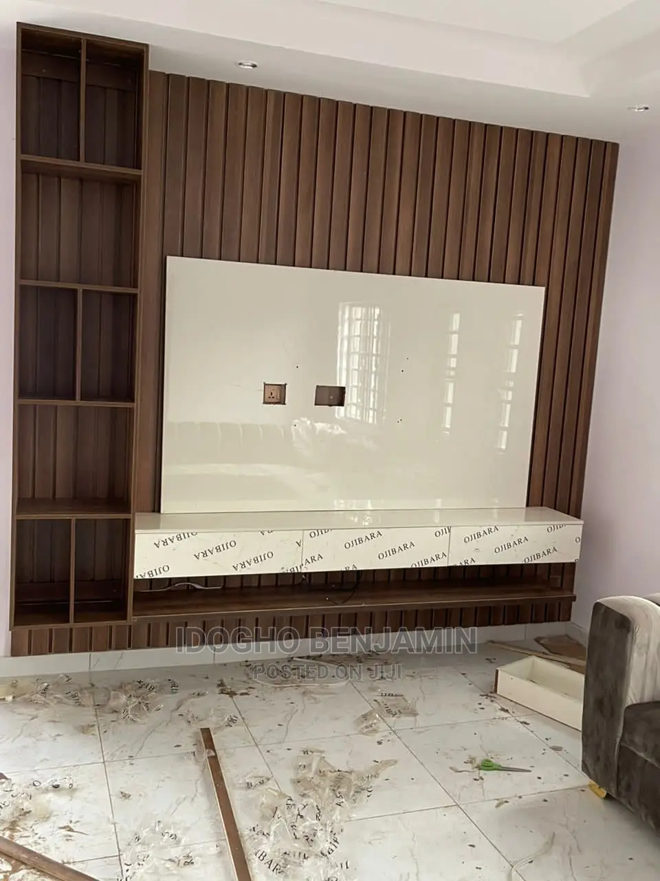 High Glossy T.V Console