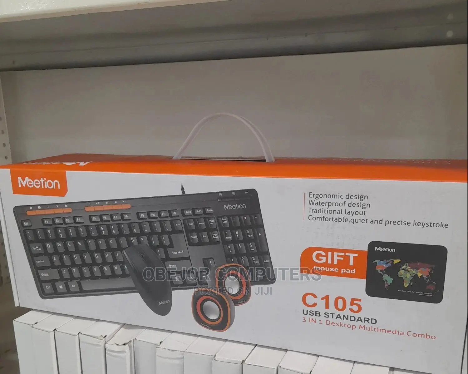 Meetion C105 Usb Standard 3 in 1 Desktop Multimedia Combo