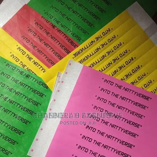 100 Pics Wristband for Event Identify Tag