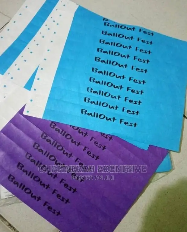 100 Pics Wristband for Event Identify Tag