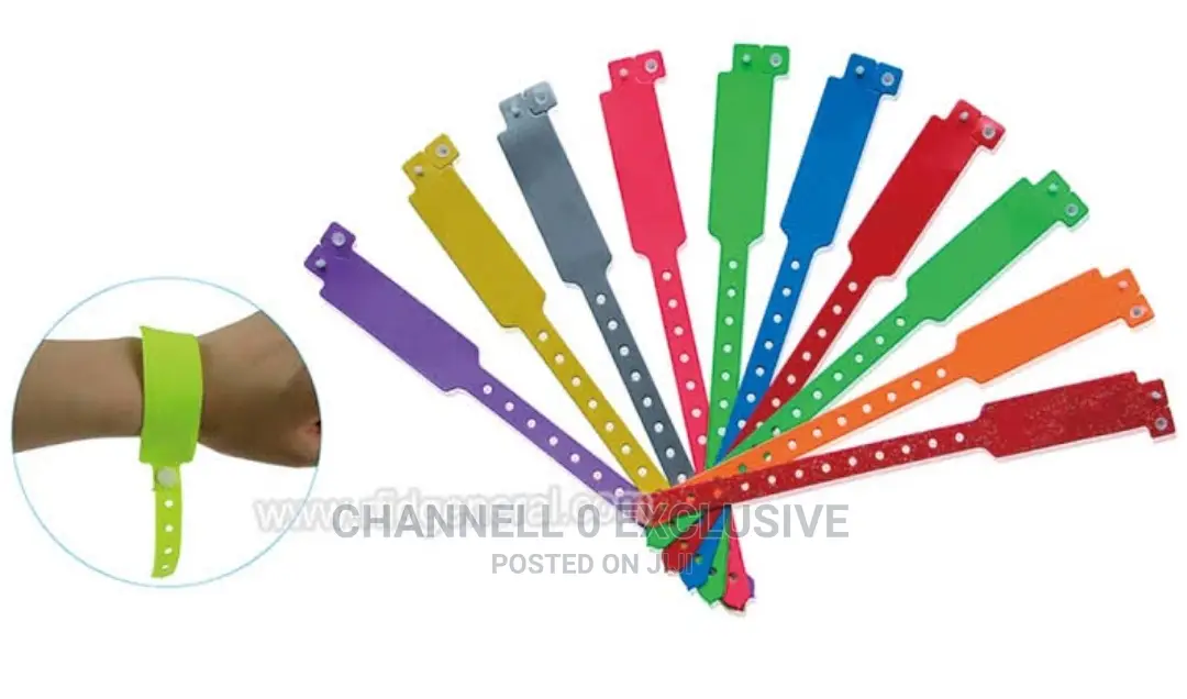 100 Pics Wristband for Event Identify Tag