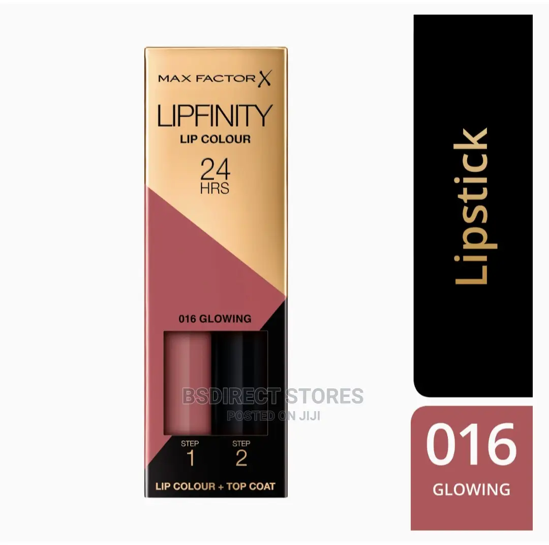 Max Factor Lipfinity 016 GLOWING PINK 2 Step 24HRS Lipstick