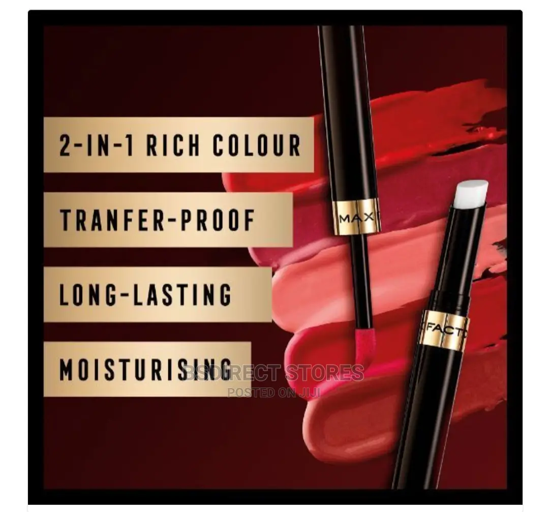 Max Factor Lipfinity 016 GLOWING PINK 2 Step 24HRS Lipstick