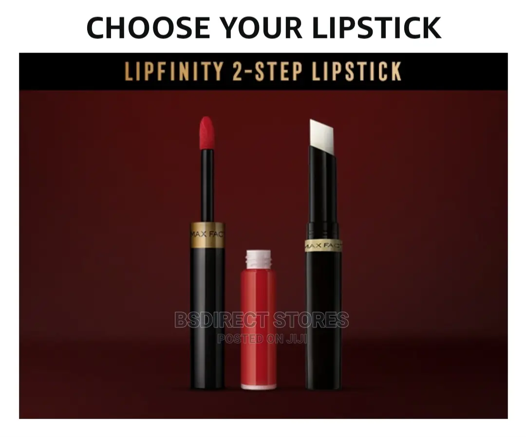 Max Factor Lipfinity 016 GLOWING PINK 2 Step 24HRS Lipstick