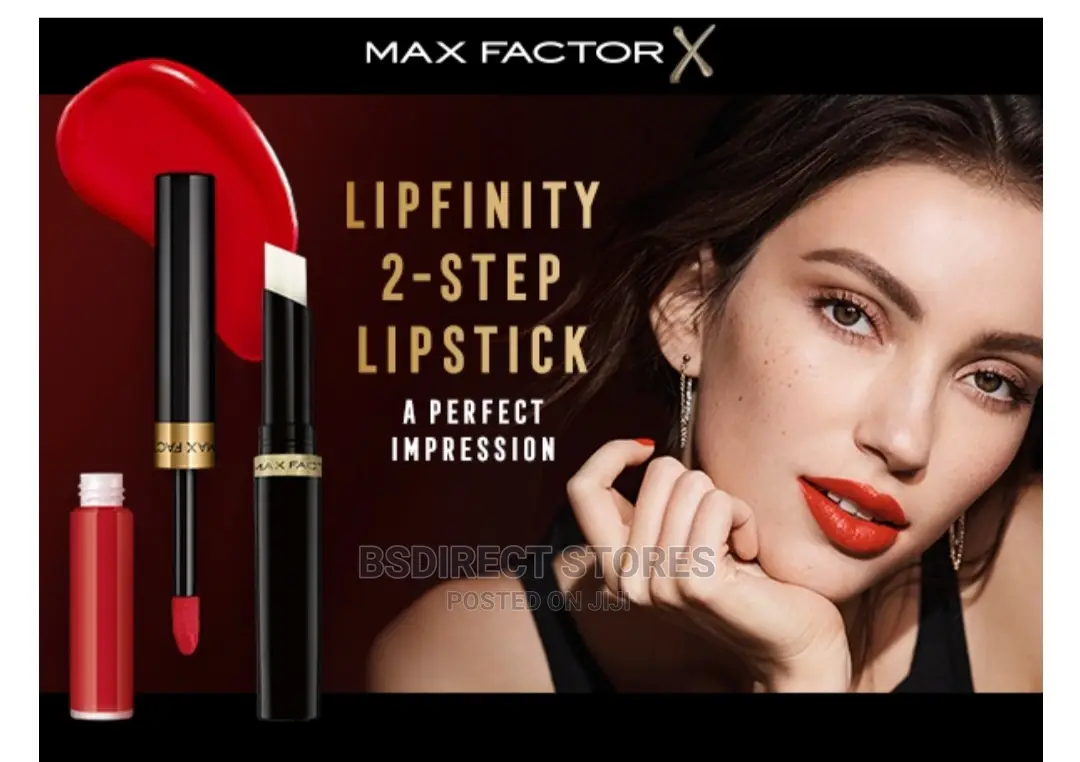 Max Factor Lipfinity 016 GLOWING PINK 2 Step 24HRS Lipstick