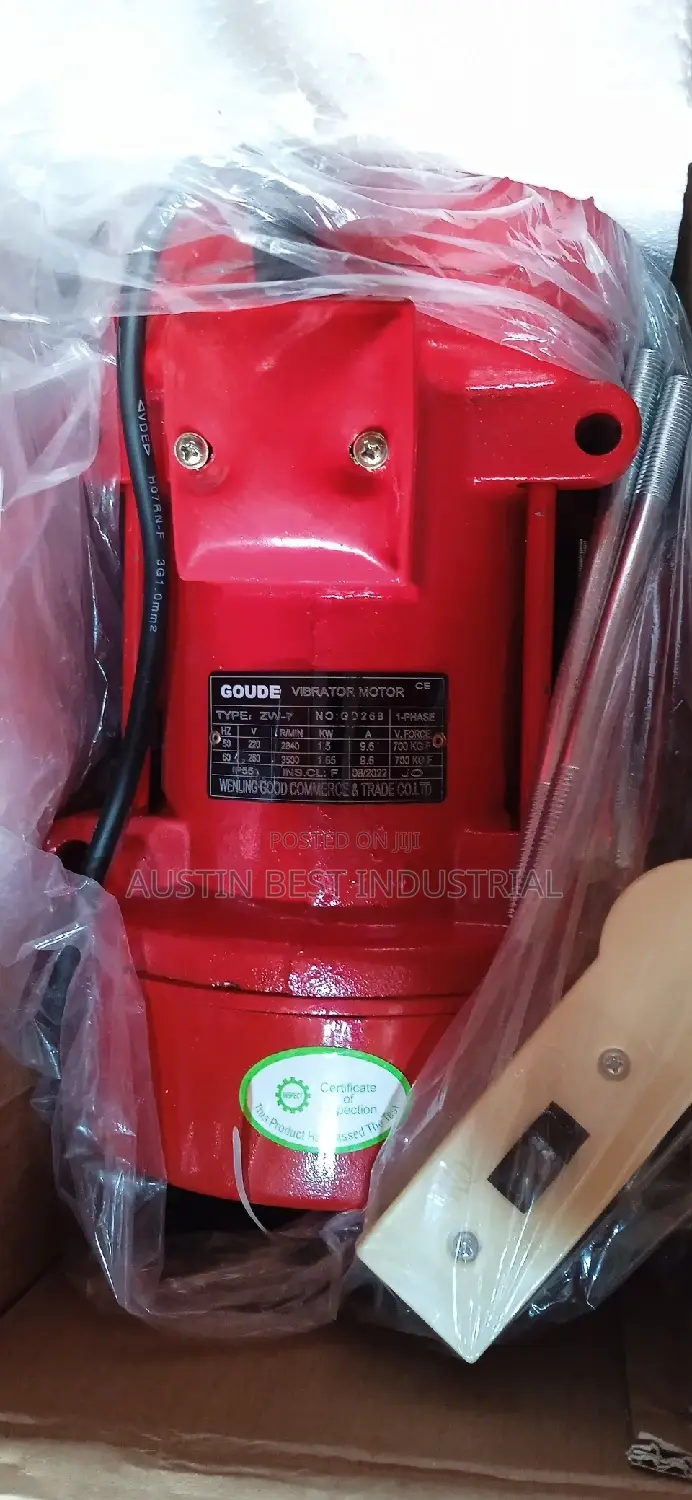Vibrator Motor 1.5kw/2hp Single Phase