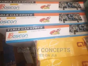 Boscon Double Glass Table Gas Cooker