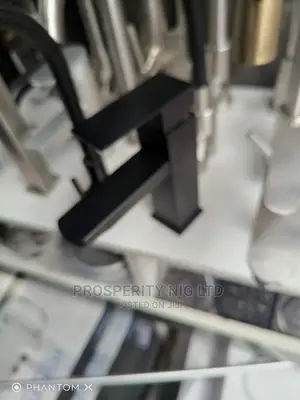 Black Basin Mixer Tap