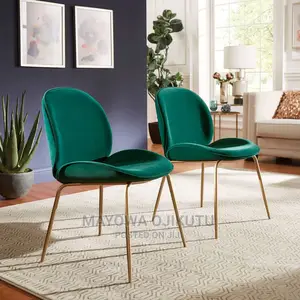 Gold Leg Luxury Dining Chair_ Single