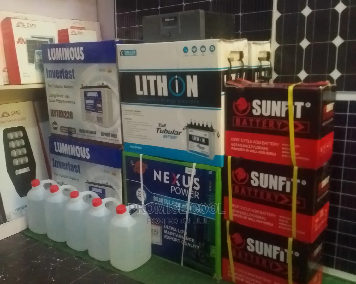 Solar Panels Light