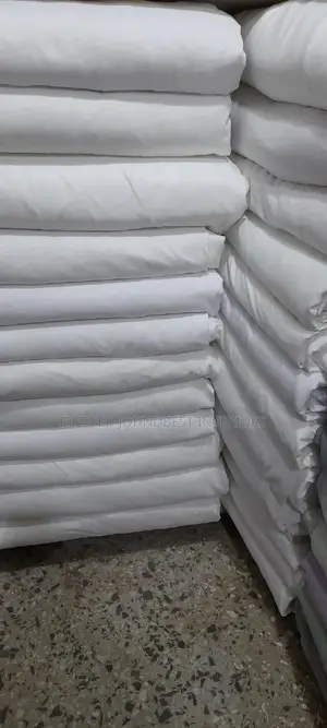 Polycotton White Bedsheets Materials