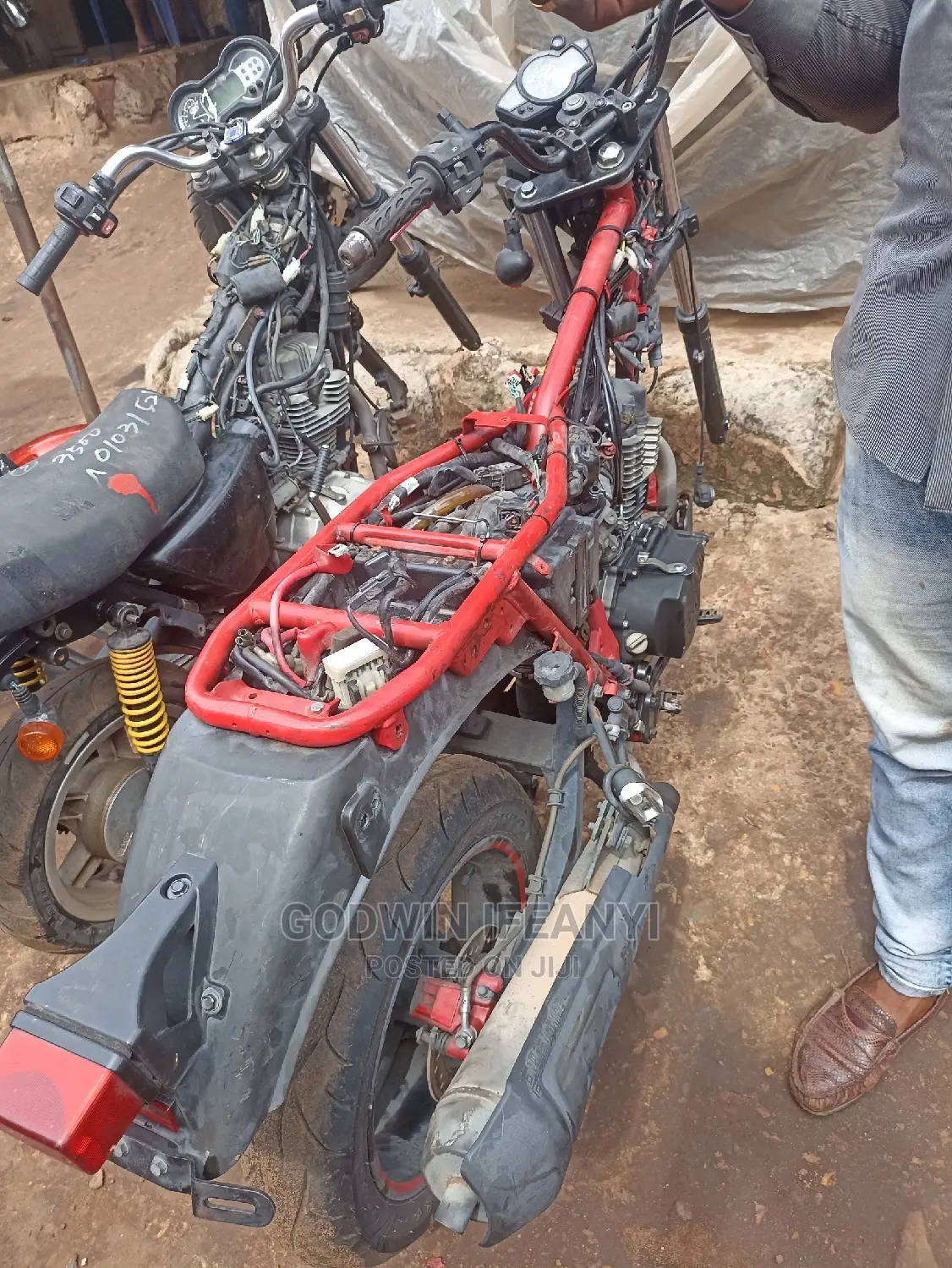 Motorcycle 2018 Red