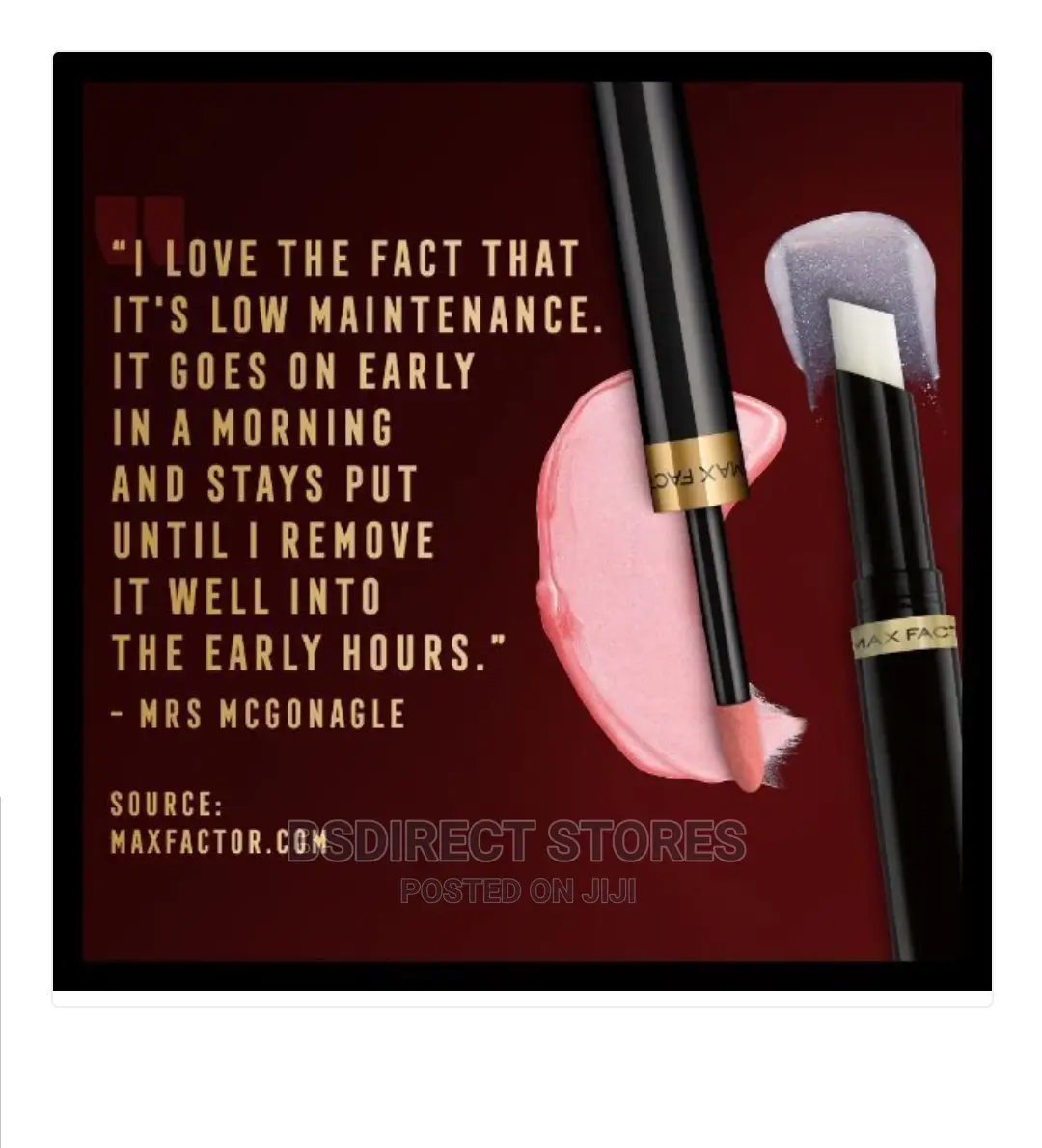 Max Factor Lipfinity 40 VIVACIOUS 24 Hours Two Step Lipstick