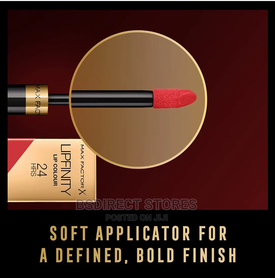 Max Factor 140 CHARMING Liquid Lipstick 2 Step 24H Lipfinity