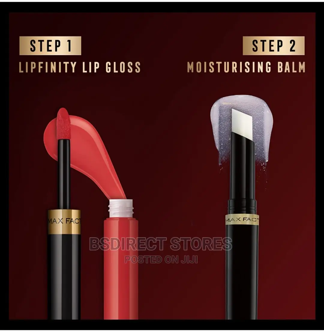 Max Factor 140 CHARMING Liquid Lipstick 2 Step 24H Lipfinity