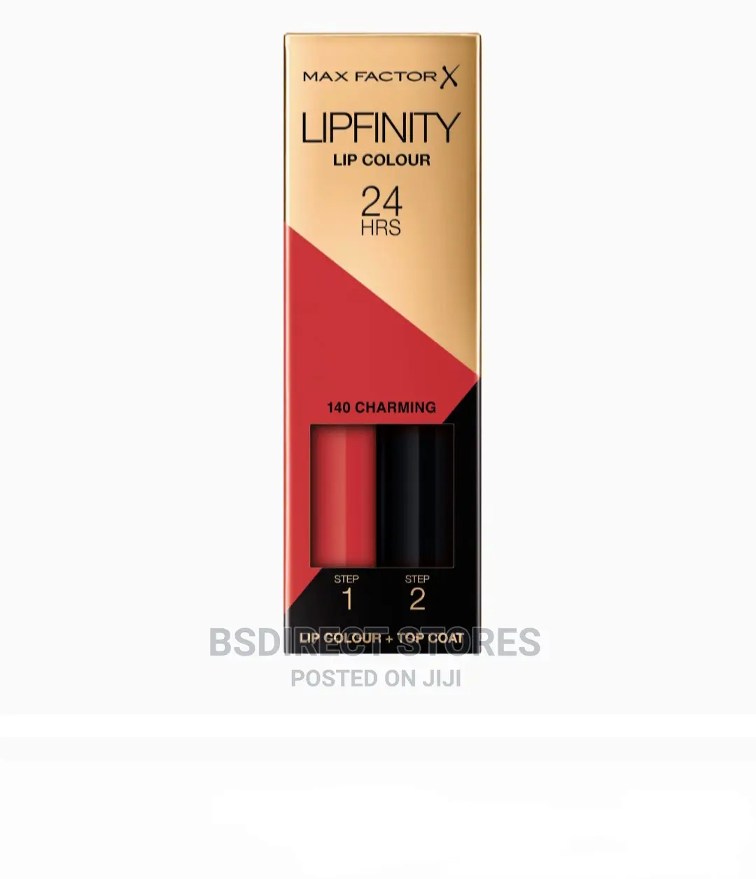 Max Factor 140 CHARMING Liquid Lipstick 2 Step 24H Lipfinity
