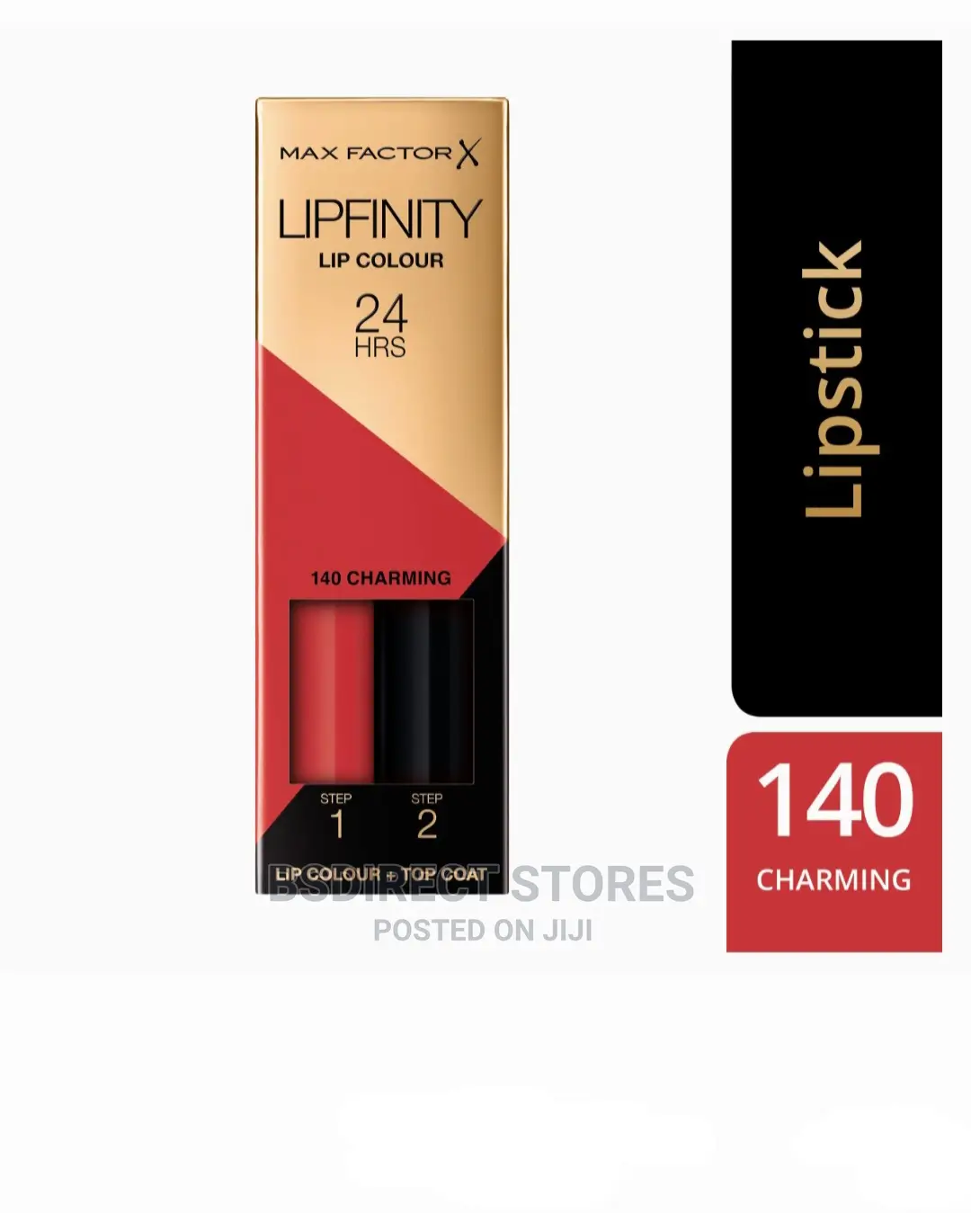 Max Factor 140 CHARMING Liquid Lipstick 2 Step 24H Lipfinity