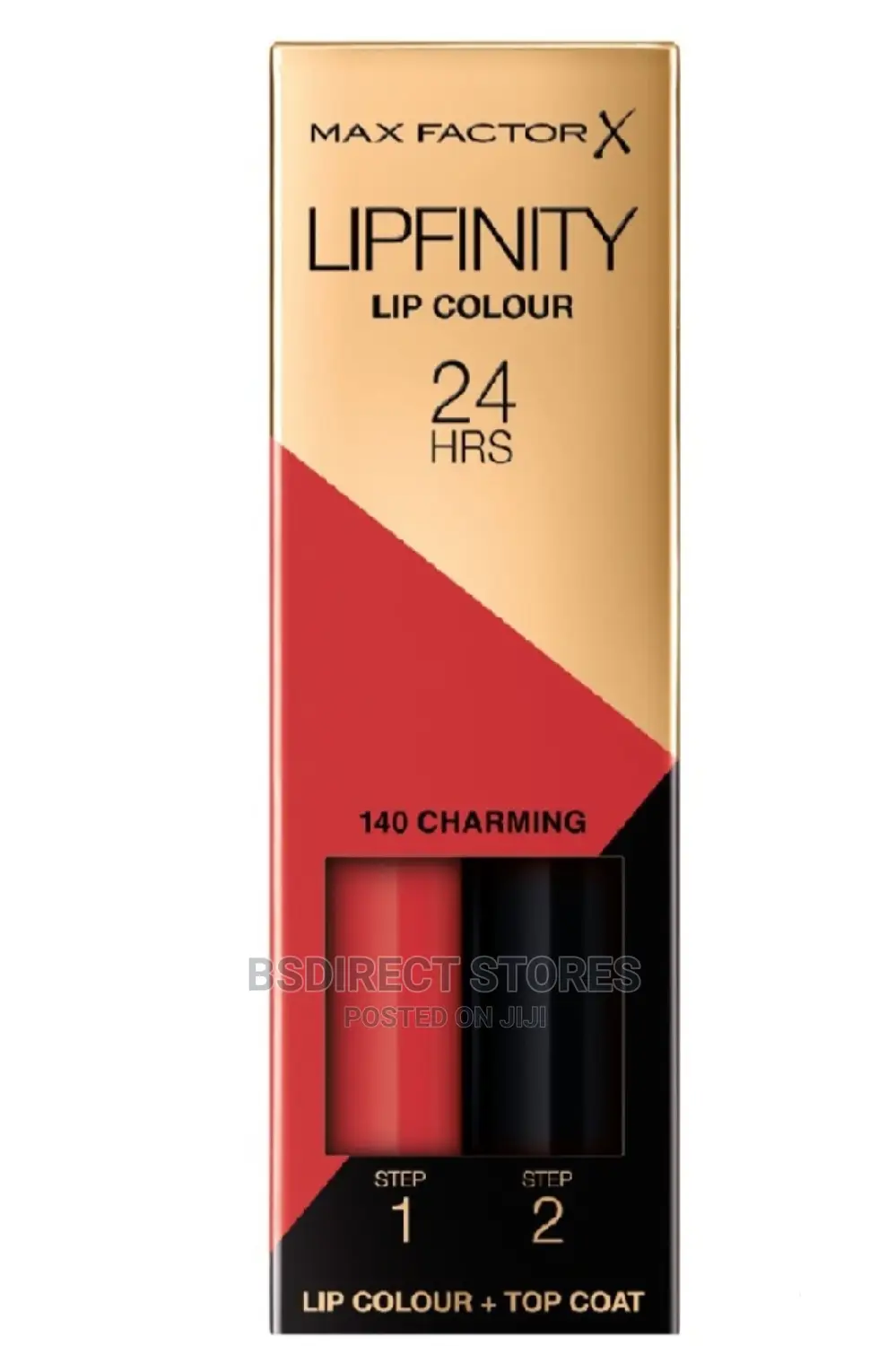 Max Factor 140 CHARMING Liquid Lipstick 2 Step 24H Lipfinity