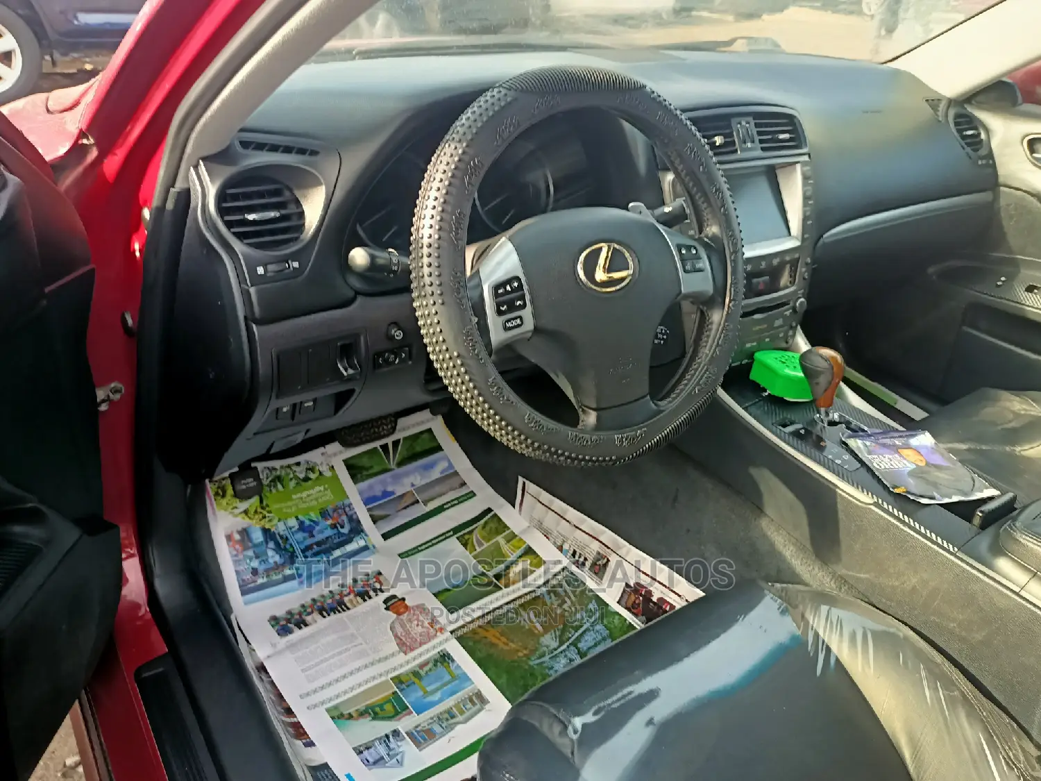 Lexus IS 250 Automatic 2011 Red