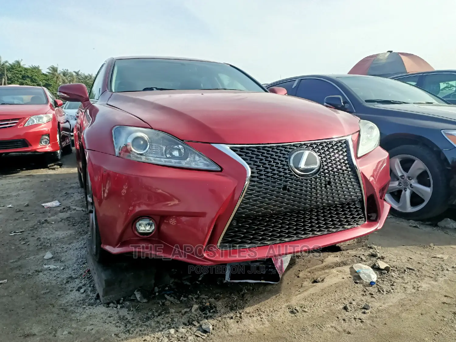 Lexus IS 250 Automatic 2011 Red