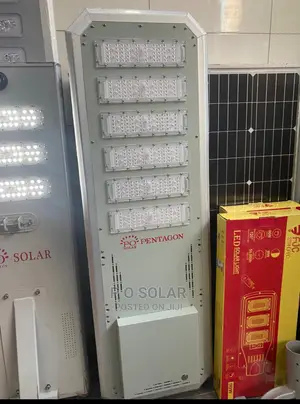 P O Solar Street Light 6 Line All in Solar String Lights