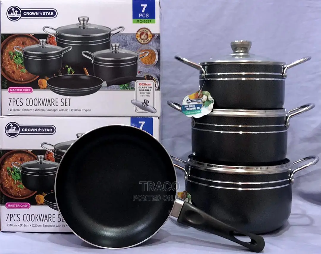 Masterchef 3 Sets Non Stick Pot With Frypan (Small Sizes)