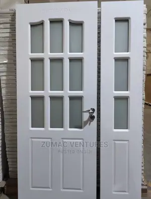 4ft Wooden Interior Glass Door