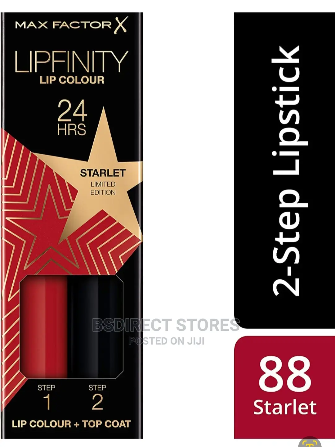 Max Factor Limited Edition STARLET 88 Lipstick 24H Lipfinity