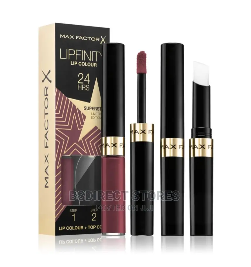 Max Factor SUPERSTAR Lipfinity Lipstick Limited Edition 24H