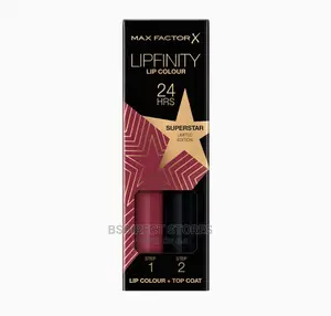 Max Factor SUPERSTAR Lipfinity Lipstick Limited Edition 24H