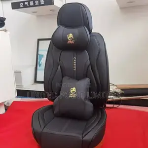 Leather Seat Cover Horse Black