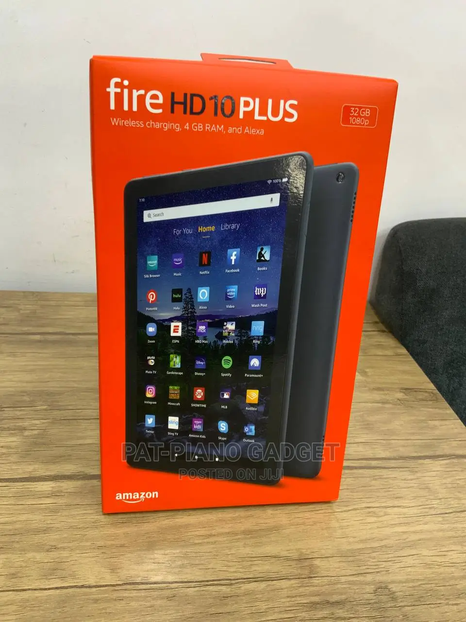 New Amazon Fire HD 10 Plus (2021) 32 GB Gray