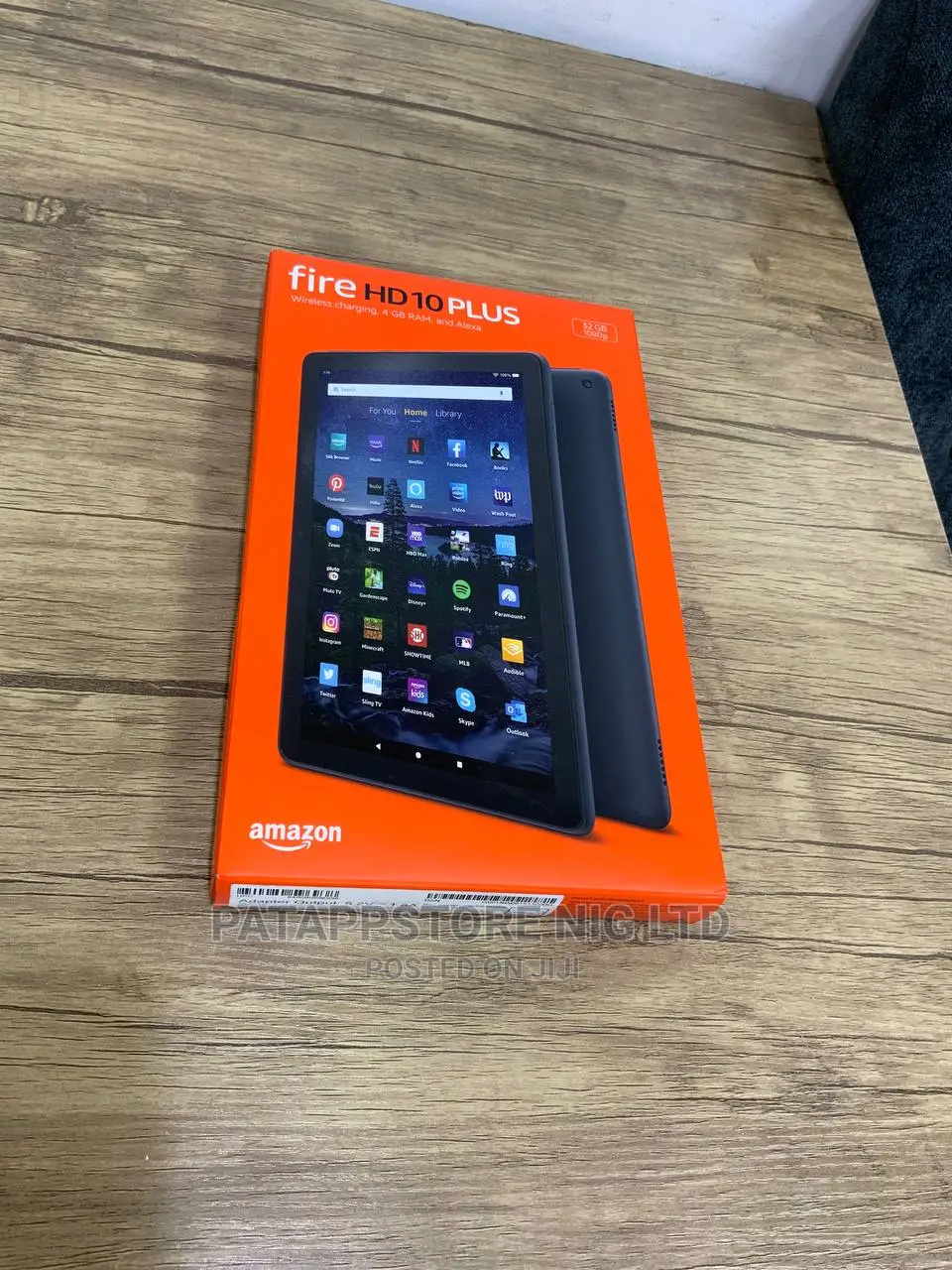 New Amazon Fire HD 10 Plus (2021) 32 GB Black