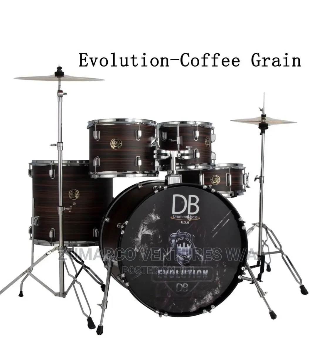 Professiona DB Drum Sets Coffee Grain