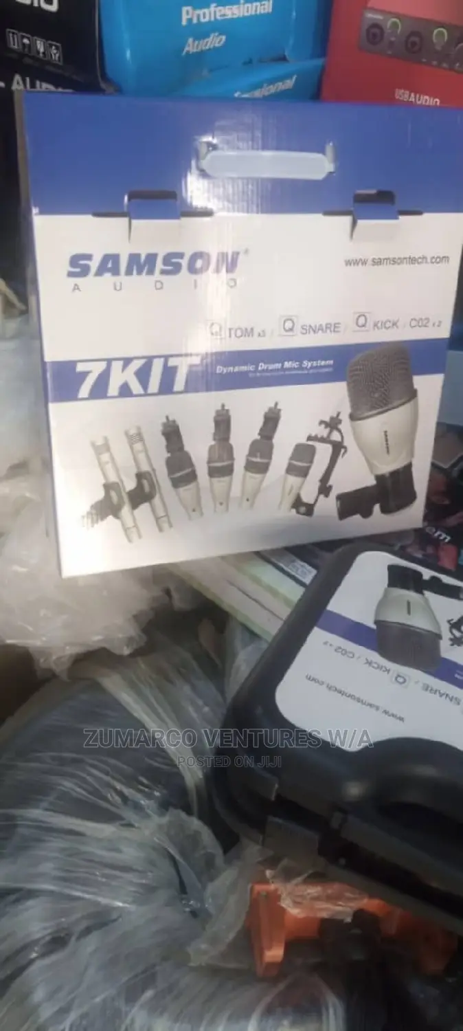 7sets Samson Drum Mic Original