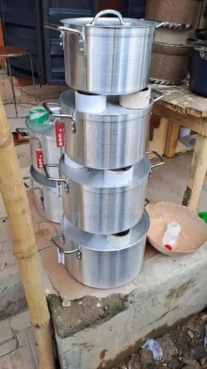 Pot of 4 in One Aluminium for Homes/ Restaurants/Food Vendor