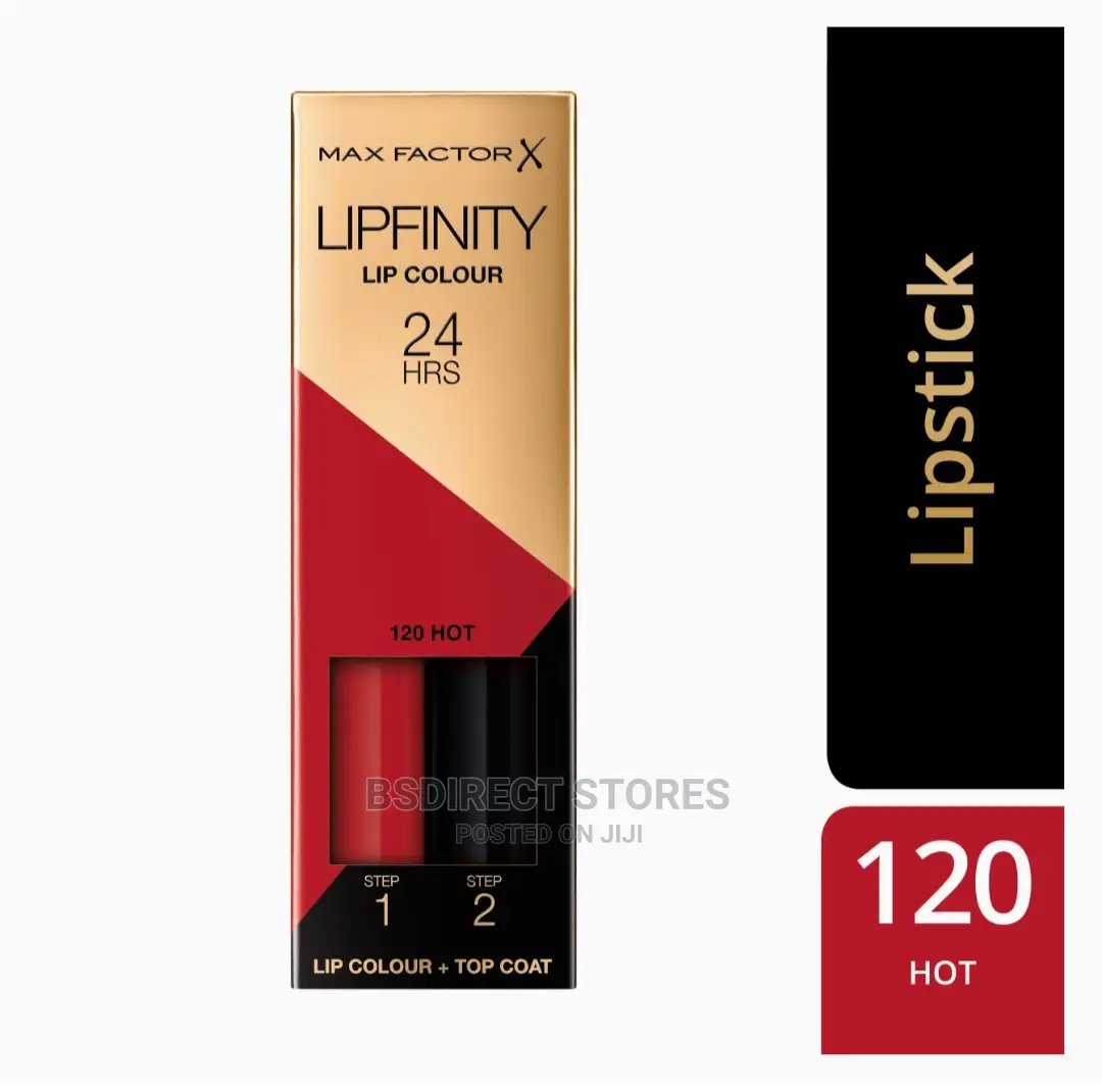 Max Factor Lipfinity 120 HOT Long-Lasting Two Step Lipstick